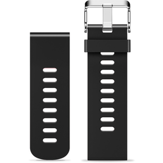 Výměnný pásek pro hodinky ALIGATOR Silikonový 20 mm černý