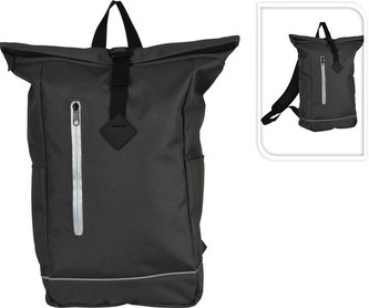 Batoh studentský ROLLTOP 55 x 45 cm černá