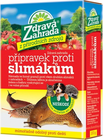 Přípravek proti slimákům - Zdravá zahrada 200 g