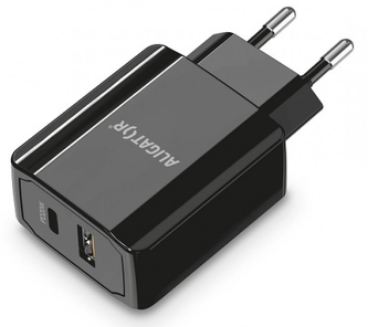 Aligator DC adaptér Power Delivery 20W,USB-C+USB-A