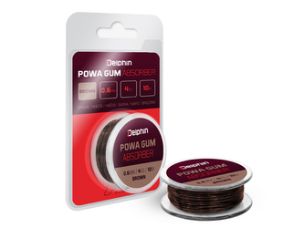 POWA GUM Absorber Hnědá - 0.8mm/6kg/8m