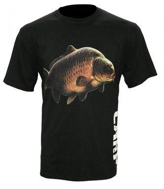 Tričko Carp T-Shirt Black Velikost L