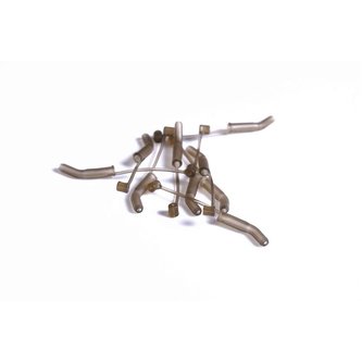 RIDGEMONKEY: Rovnátko Connexion D-Rig Kickers Medium Organic Brown 10ks