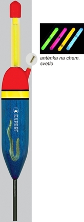 Rybářský balzový splávek (na živou nás.) EXPERT 6g / 14cm 6g/14cm