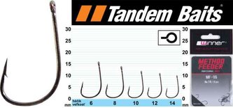 Háček - Profi Method Feeder MF X6 / 10ks balení 10ks balení - MF X6 - velikost 12