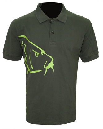 Tričko Carp Polo T-Shirt Olive Green Velikost L