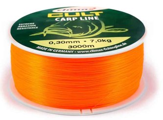 Silon CULT Carp Line 600m Fluo-Orange Průměr: 0,28mm nosnost: 6,8kg