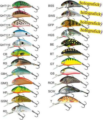 Rybářské woblery Hornet H6F barva BT Rybářské woblery Hornet H6F barva BT
