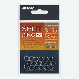 BKK: Kroužek Split Ring-51 Velikost 7 14ks