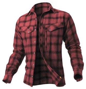 Košile Ezmar dlouhý rukáv - červená Velikost: M Košile Ezmar dlouhý rukáv - červená Velikost: M