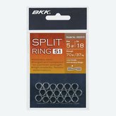 BKK: Kroužek Split Ring-51 Velikost 4 18ks