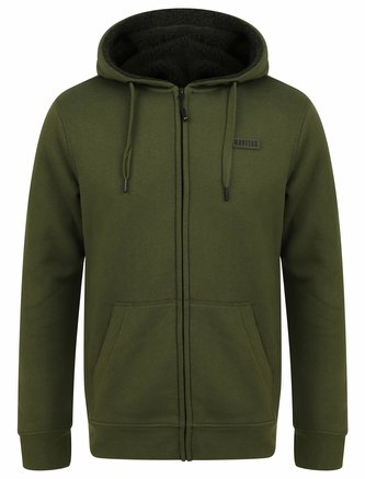 NAVITAS: Mikina Sherpa Zip Hoody Green Velikost M