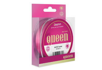 QUEEN Feeder / růžový - 0,18mm 2,7kg 300m
