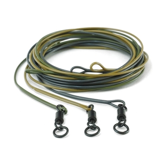 FC Hardcore Leader / ring swivel / Weed 1 m / 2 ks barva Silt
