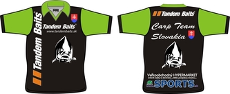 Profesionální rybářský kaprařský dres Tandem Baits velikost XXXL