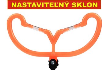 Podpěrka - hrazdy na feeder oranžová predná - šírka 19cm
