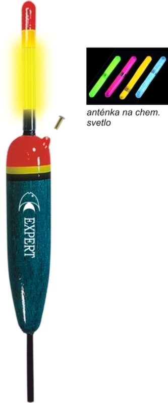 Rybářský balzový splávek (na živou nás.) EXPERT 7,5g/18cm