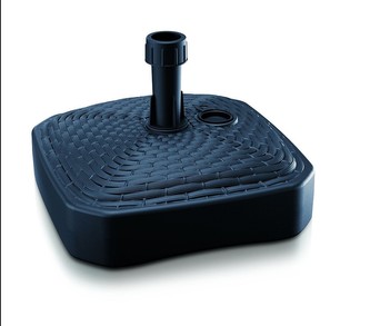 Podstavec pod slunečník UMBRELLA hranatý antracit 39x39 cm