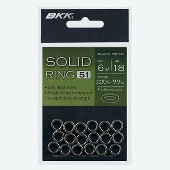 BKK: Kroužek Solid Ring-51 Velikost 3 18ks