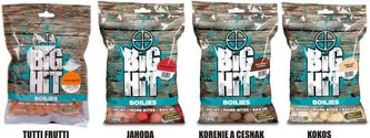 Boilies Big Hit 15mm / 250g Wild Strawberry/Divoká jahoda