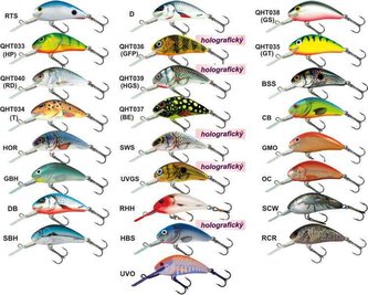 Rybarske voblery Hornet H4S barva OC Rybarske voblery Hornet H4S barva OC