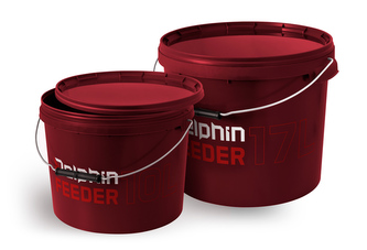 Okrouhlé vědro s víkem Delphin FEEDER - 10l
