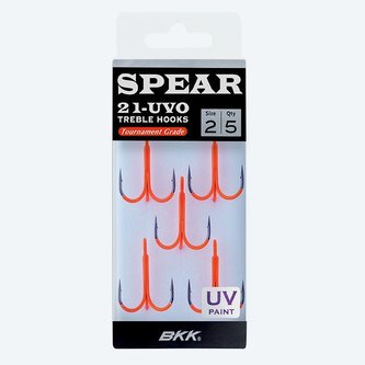 BKK: Trojháček Spear-21 UVO Velikost 2/0 5ks