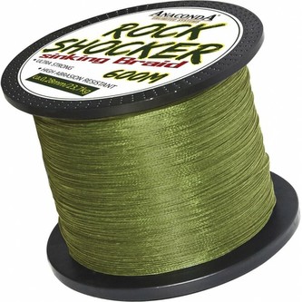 Pletená šňůra Rockshocker, 600m průměr: 0,22 mm