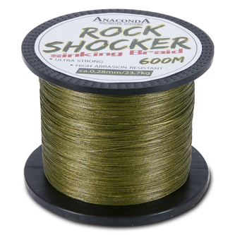 Pletená šňůra Rockshocker, 600m průměr: 0,28 mm