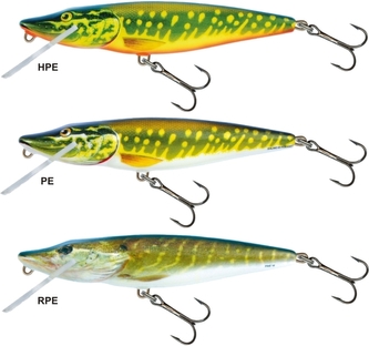 Rybářské woblery PIKE PE9F barva HPE Rybářské woblery PIKE PE9F barva HPE