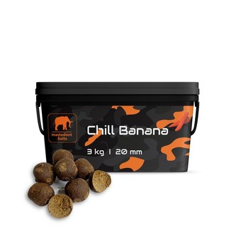 Boilies Chill Banana 20mm 3kg