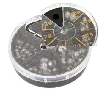 Broky v dávkovacím boxu Celková hmotnost 50g - 4 veľkosti