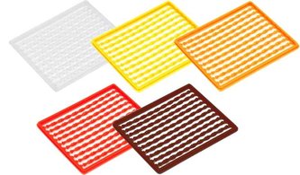 Vlasová zarážka na boilies a pelety 2ks Barva: Červená