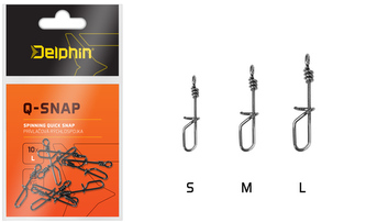 Přívlačová rychlospojka Q-SNAP / 10ks / 0,6mm - S