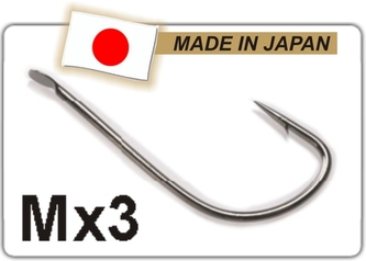 Profi Match rybářské háčky M X3 - TB vel. 8 - 10ks