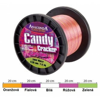 Vlasec Candy Cracker, 1200 m průměr: 0,30 mm