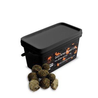 Boilies quick actinon Fish and Crab mix 20/24mm 1kg