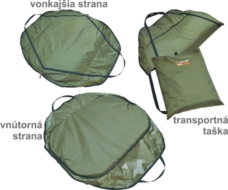 Zip carp podložka na vážení ryb XL, 130 x 115cm