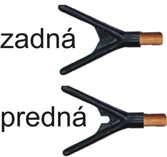 Rybářská podpěrka V přední U zadná