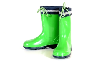 Dětské holínky Kim 972 zelené č. 34