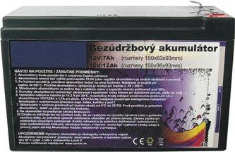 Akumulátor k sonaru 12V/12Ah