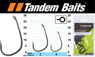 Rybářský háček Specialist Boilie / bez protihrotu velikost 2, 10ks