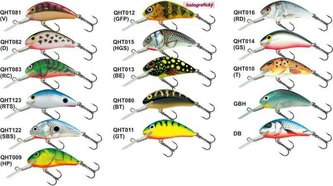 Rybářské woblery Hornet H3F barva GT