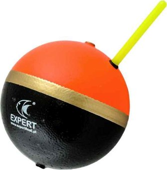 Rybářské splávky EXPERT na dravce průběžné 70g průměr 6,0cm 1ks