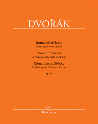 Romantické kusy op. 75 - úprava pro violu a klavír