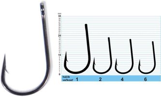 Rybářské háčky kaprové Super Specialist velikost 6, 10ks