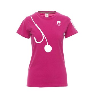 Triko dámské fuchsiová M