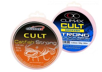 šňůra 280m - CULT Catfish Strong - hnědá 280m 0,75mm 75kg