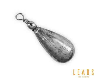 LEADS Hruška s obratlíkem / 5ks - 15g