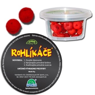 Rohlíkové boilies extrem carping 18mm Chilli